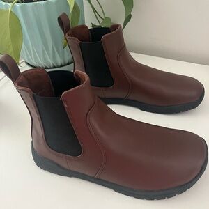 Feelgrounds Chelsea boot sz 7.5 hazelnut